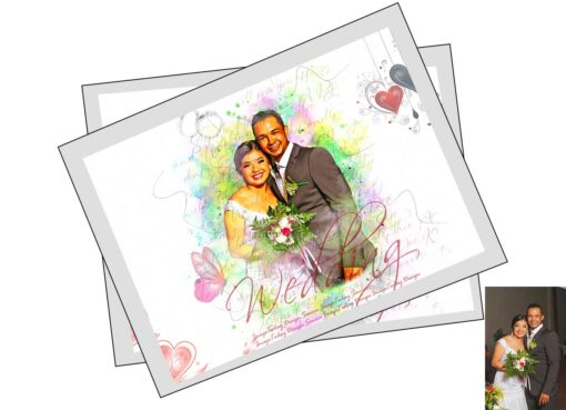 Wedding Mixed Art Photoshop Action - Image 8
