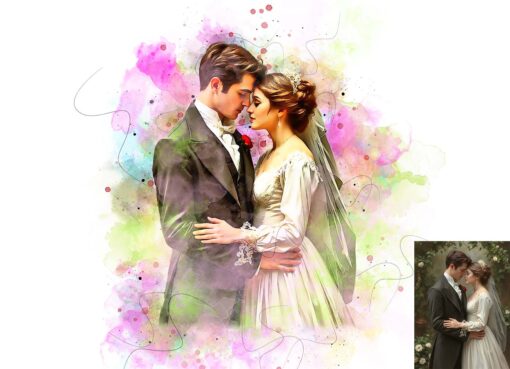 Wedding Mixed Art Photoshop Action - Image 9