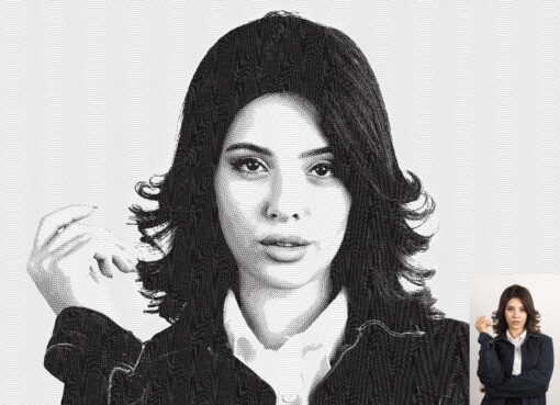 Easy Engraving Effect Photoshop Action - Image 12
