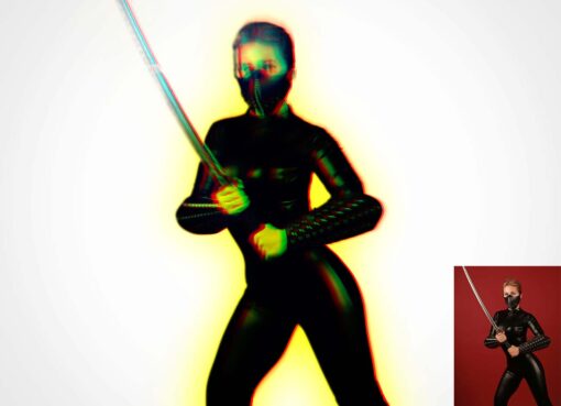 Future Glow Effect Photoshop Action - Image 6