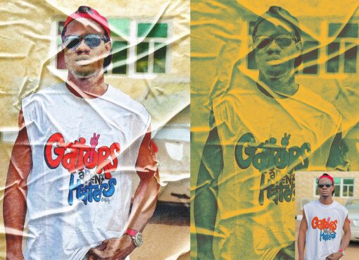 Glued Paper Poster Effect Photoshop Action - Image 3