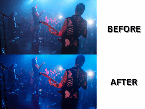24 Concert Lightroom Night Presets Influencer Instagram Vol 5 - Image 3
