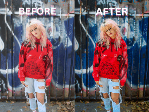 25 Portrait Street Alternative Lightroom Desktop Presets Vol 1 - Image 4