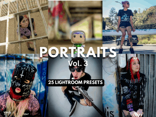 25 Portrait Street Alternative Lightroom Desktop Presets Vol 3