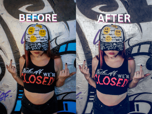 25 Urban Grunge Alternative Goth Street Lightroom Desktop Presets - Image 8