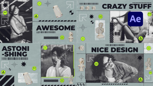 Mind Blowing After Effects template